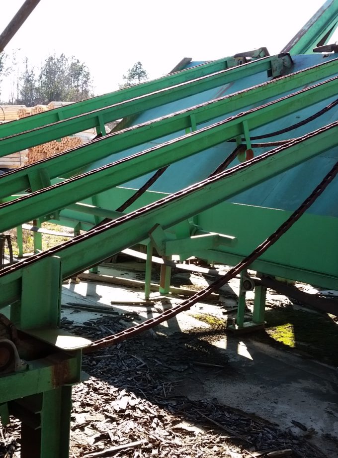 Decline chain & transfer deck