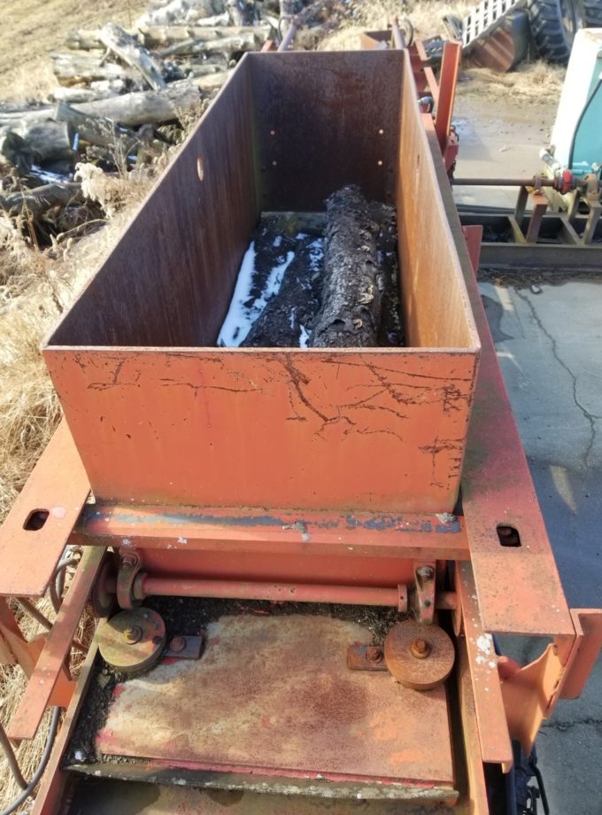 8' Shaving Mill w/diesel