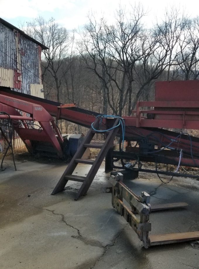 8' Shaving Mill w/diesel