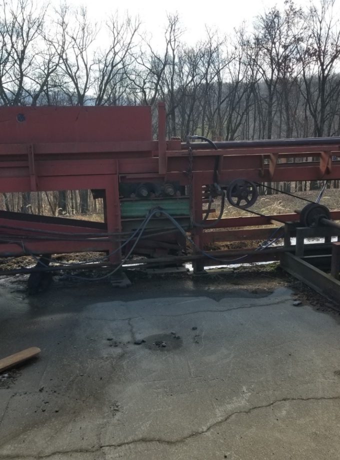 8' Shaving Mill w/diesel