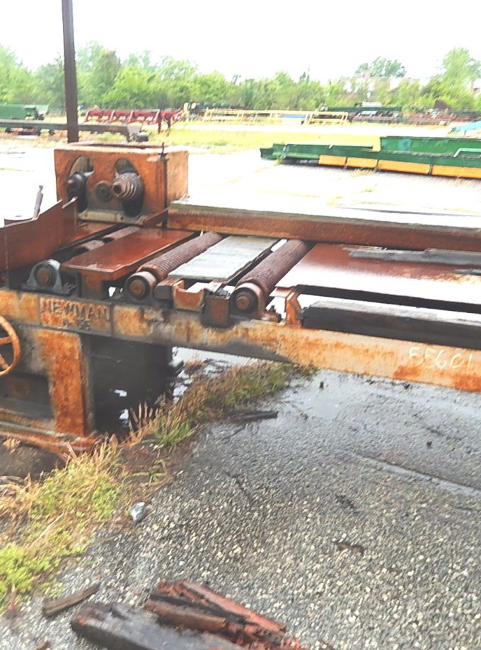 Newman M55 Planer Feed Table