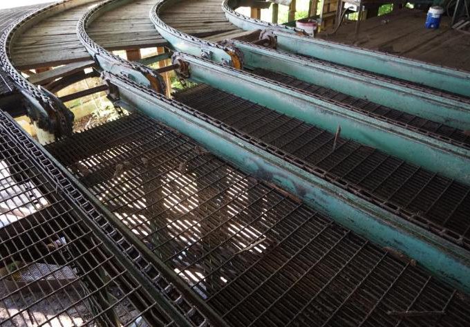 Radial 180 Degree 4 Strand Transfer Deck