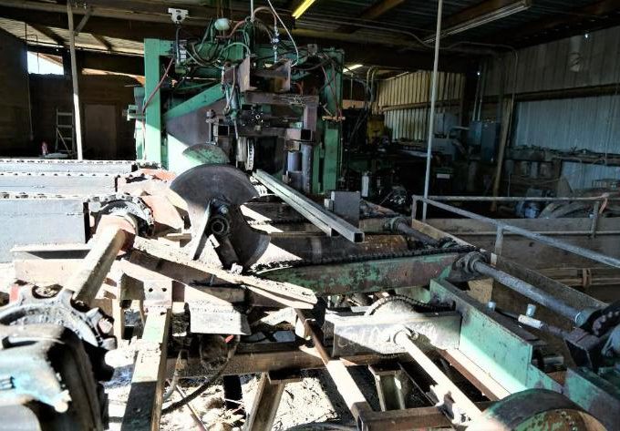 Corley Infeed Rolls to Edger