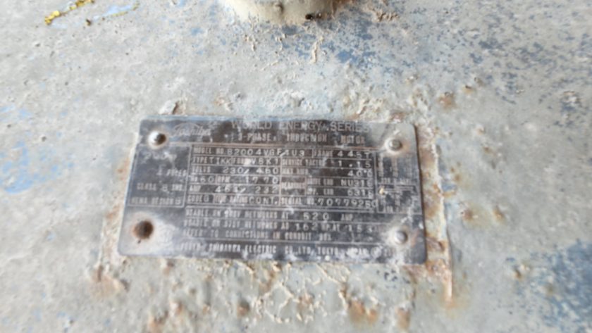 Toshiba 200 hp Electric Motor - Image 3
