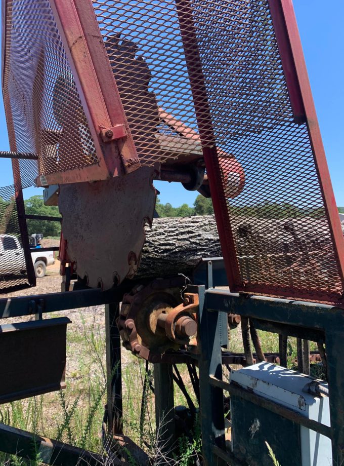 MORGAN Small Log Cutoff Saw