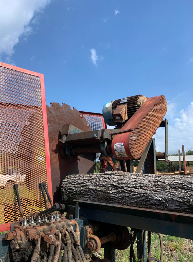 MORGAN Small Log Cutoff Saw