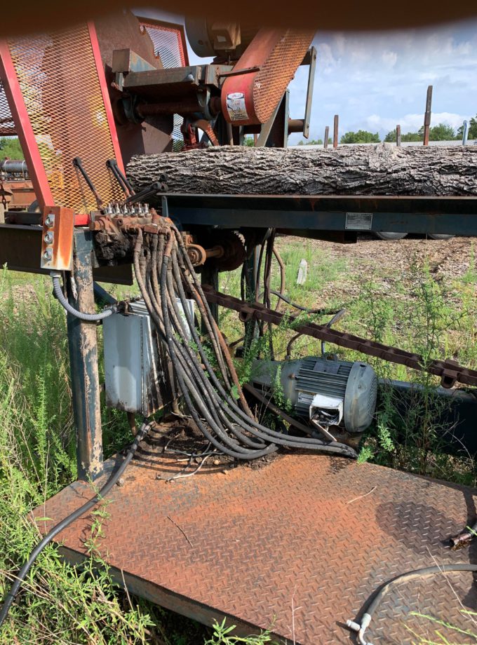 MORGAN Small Log Cutoff Saw