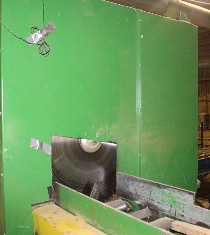 Custom Timber Cutoff Saw