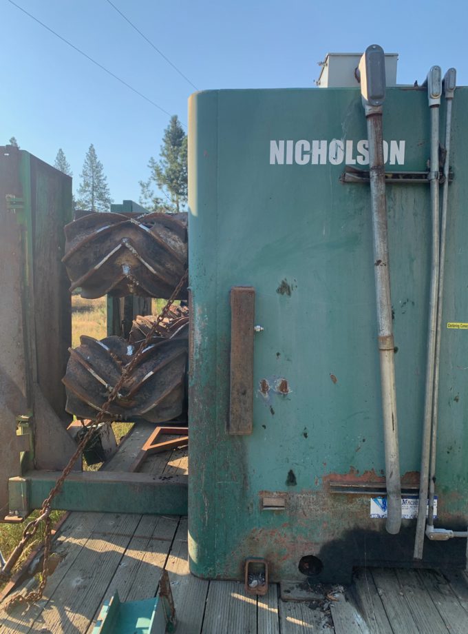 NICHOLSON 22" A5 Ring Debarker