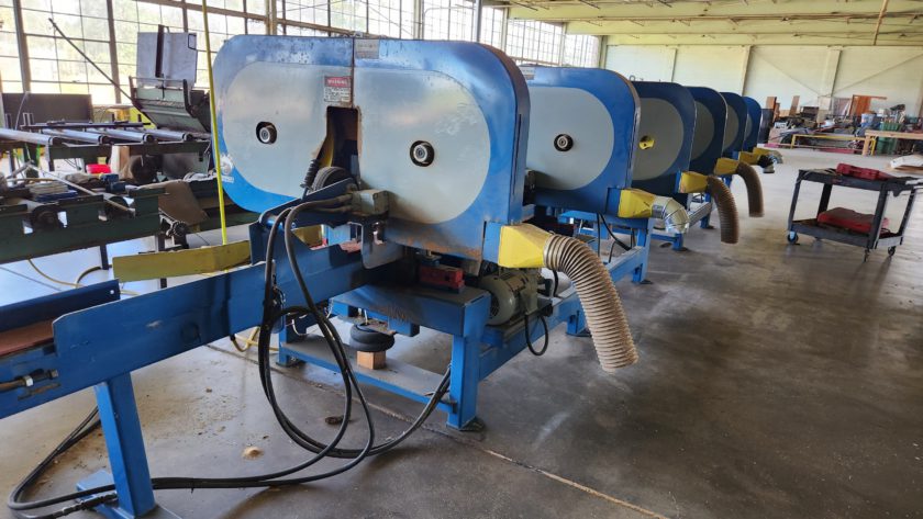 BREWCO 6 Head Horizontal Resaw