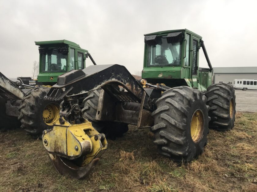 2006 John Deere 548 GIII winch/grapple skidder - Image 5
