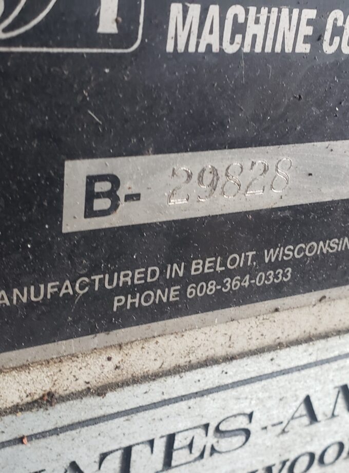 YATES AMERICAN A15 Planer Matcher