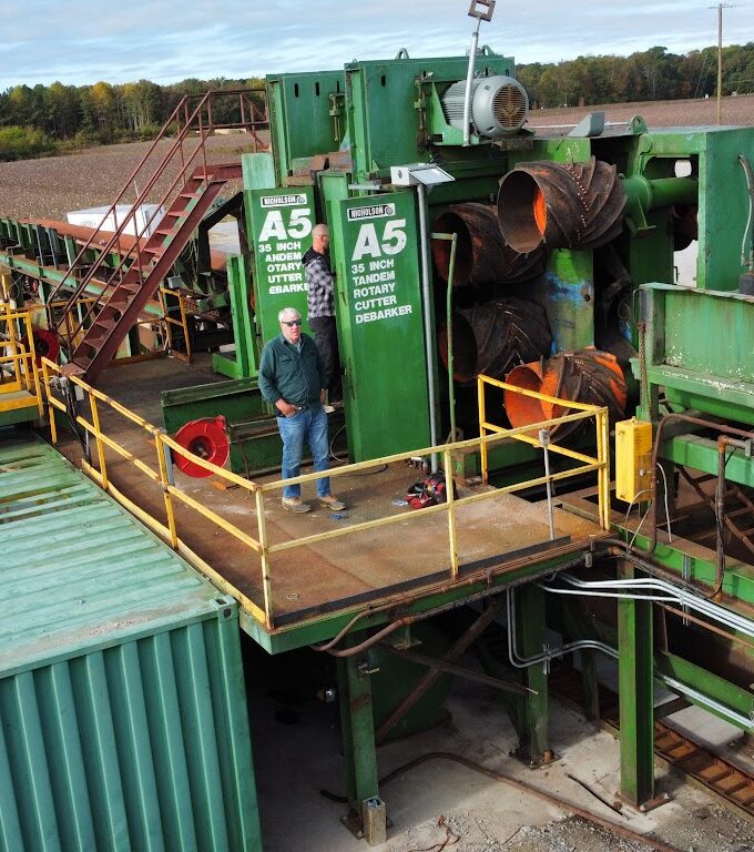 NICHOLSON 35" A5 Debarker Line